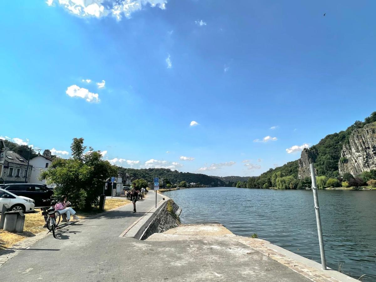 Mes Caprices B&B Villa Mosan Bord De Meuse Намюр Екстериор снимка