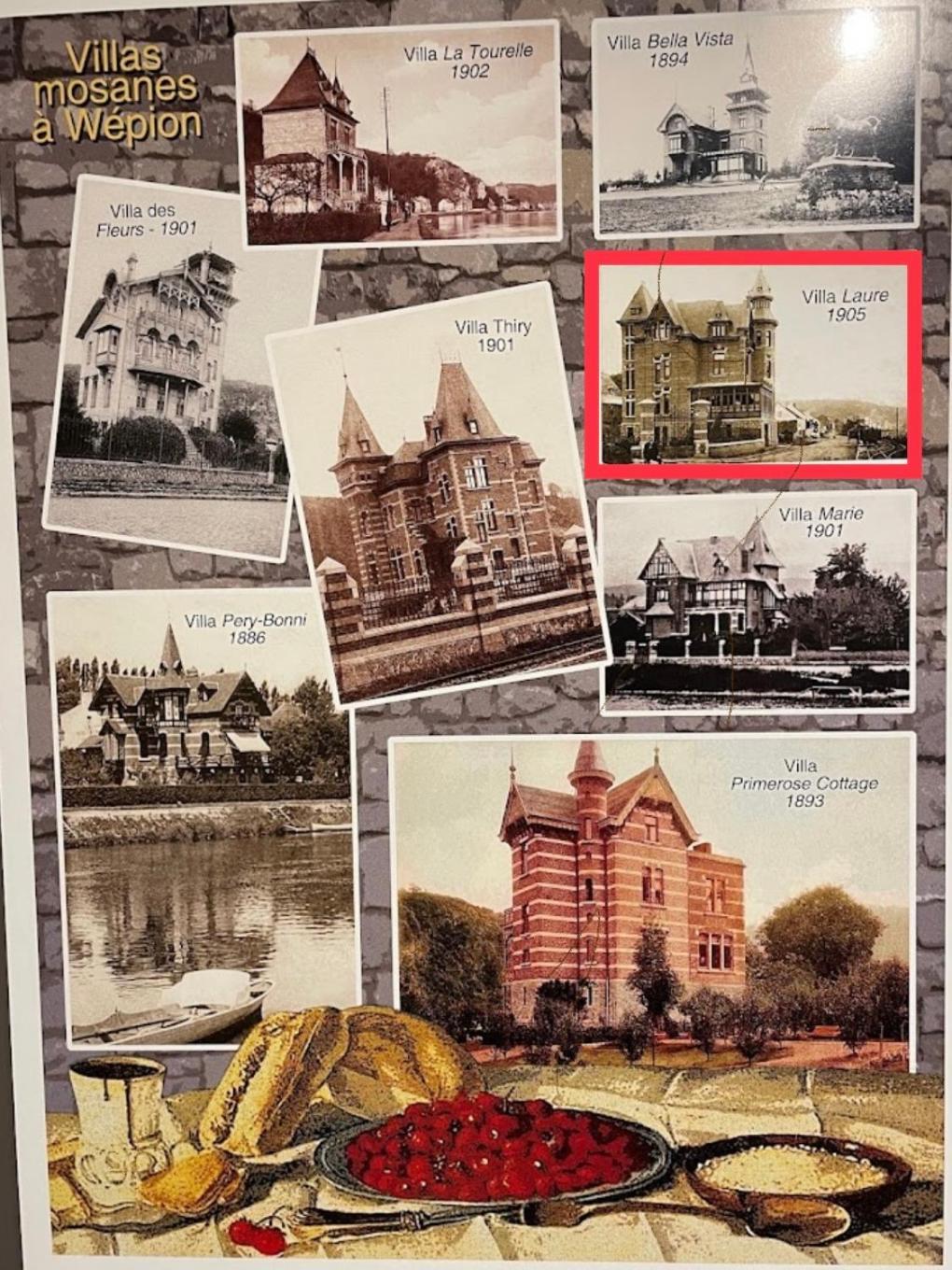 Mes Caprices B&B Villa Mosan Bord De Meuse Намюр Екстериор снимка